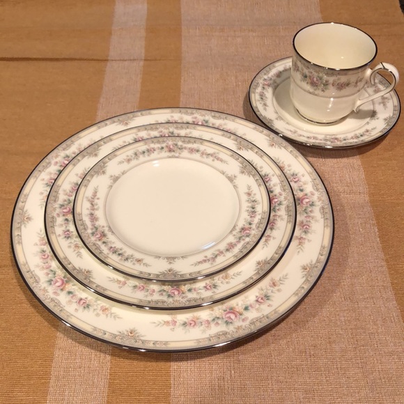Noritake Shenandoah Bone China 5 Piece Place Setting - Picture 4 of 5